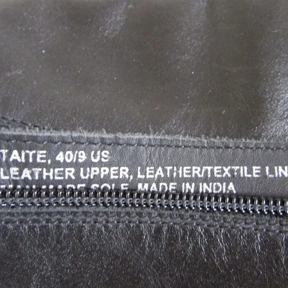 Dune London &quot;TAITE&quot; Black Leather Boots EU 40