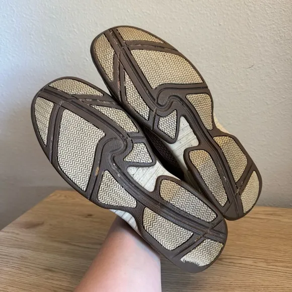 Dunham Brown Leather Dunham Boat Captain Shoes Mens Size 11 B Lace Up Comfort