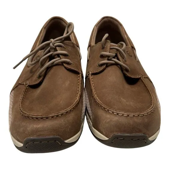 DUNHAM NEW $140 Men's Captain Boat Shoe Size 14