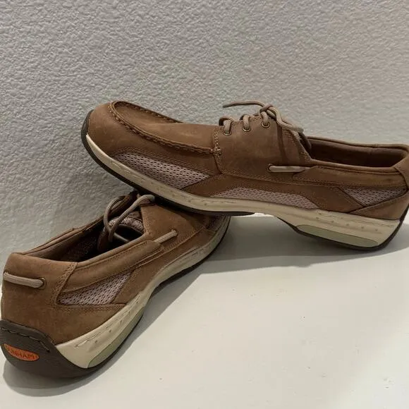 DUNHAM NEW $140 Men's Captain Boat Shoe Size 14