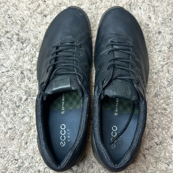 Ecco BIOM G3 Black Extra Width Golf Shoes sz 47 (12.5)