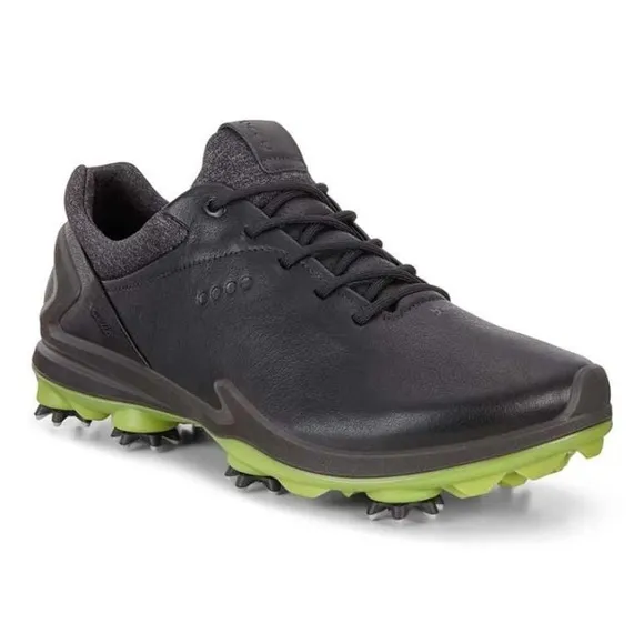 Ecco BIOM G3 Black Extra Width Golf Shoes sz 47 (12.5)