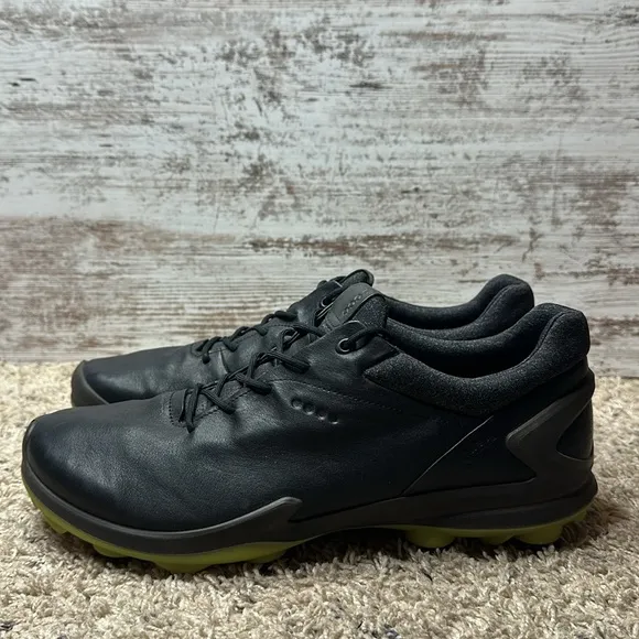 Ecco BIOM G3 Black Extra Width Golf Shoes sz 47 (12.5)