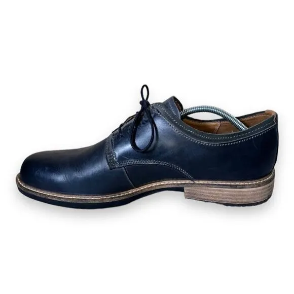 Ecco Kenton Derby Tie Black Leather Oxfords Men's 13.5