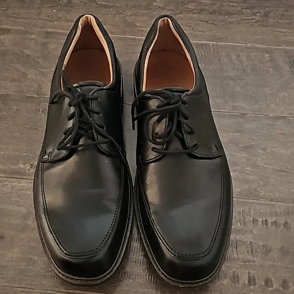 Ecco Men's Black Dress Shoes sz 10 NWOT