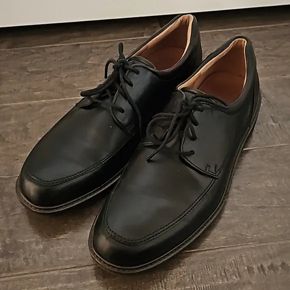 Ecco Men's Black Dress Shoes sz 10 NWOT