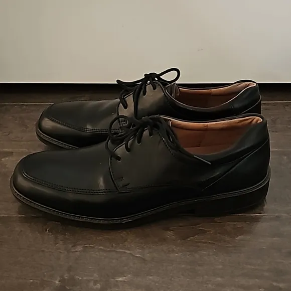 Ecco Men's Black Dress Shoes sz 10 NWOT