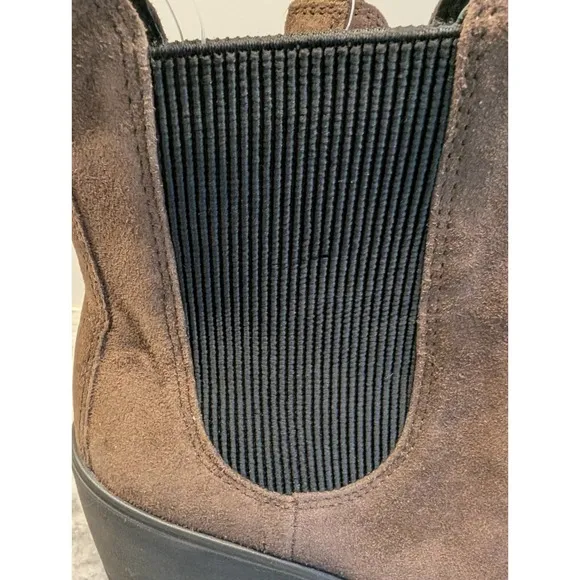 Ecco metropole zurich chelsea boot in COFFEE, Size 39, 8.5, BNWT