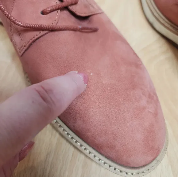 Ecco St 1 Hybrid Derby Oxford Suede Cayenne Pink Shoes EU 42