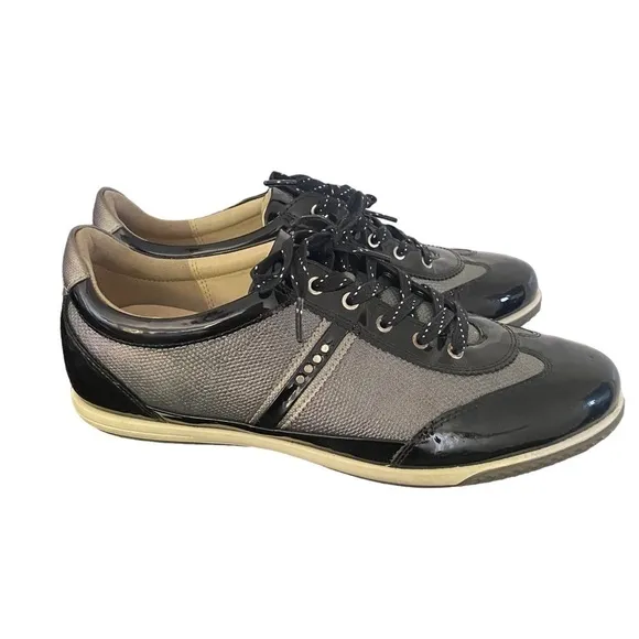 Ecco Women’s Hydromax Spikeless Athletic black Golf Shoes Size US 10 EU 41