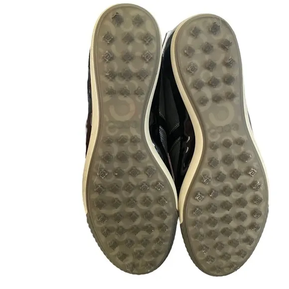 Ecco Women’s Hydromax Spikeless Athletic black Golf Shoes Size US 10 EU 41