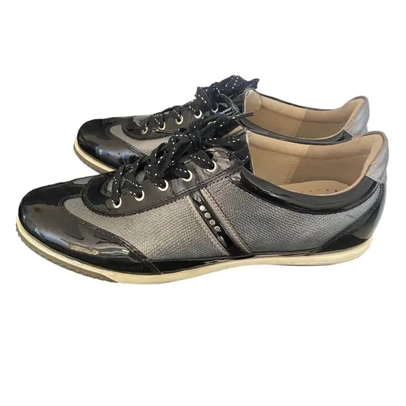 Ecco Women’s Hydromax Spikeless Athletic black Golf Shoes Size US 10 EU 41