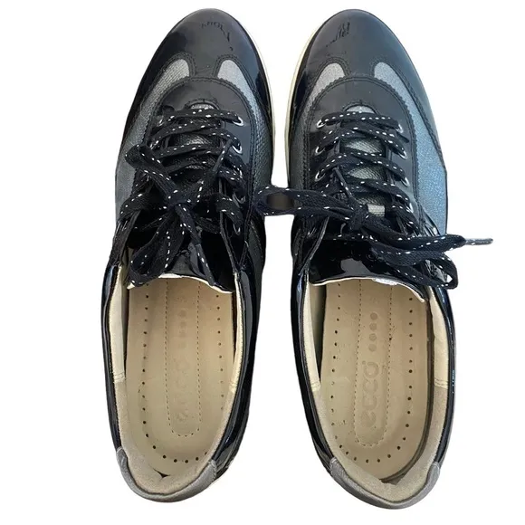 Ecco Women’s Hydromax Spikeless Athletic black Golf Shoes Size US 10 EU 41