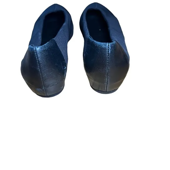 EILEEN FISHER Black Grosgrain Ballet Flats