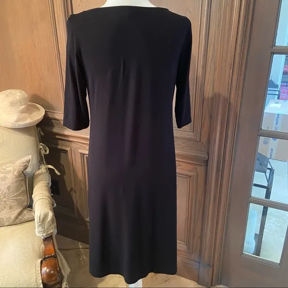 Eileen Fisher V-Neck Dress-Small