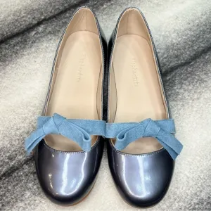 Elephantito Claire Patent Leather Steel Flats