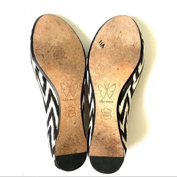 Ella Moss Chevron Ballet Flats