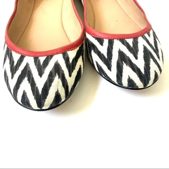 Ella Moss Chevron Ballet Flats