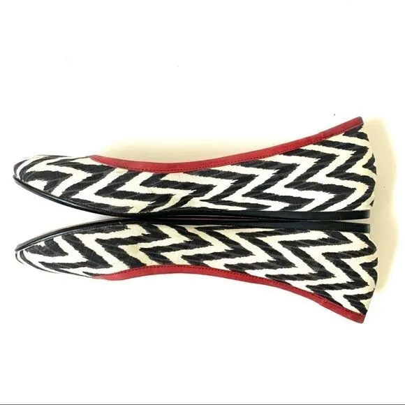 Ella Moss Chevron Ballet Flats