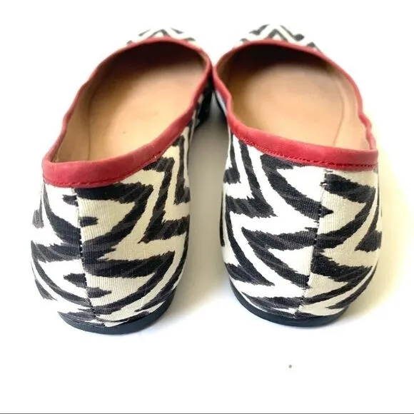 Ella Moss Chevron Ballet Flats