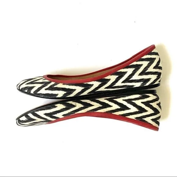 Ella Moss Chevron Ballet Flats