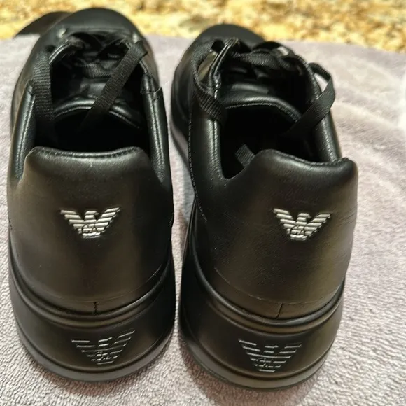 Emporio Armani Black Men’s Shoes