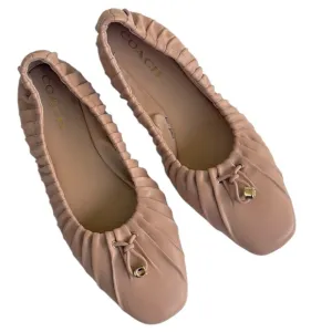 EUC Coach Leather Eleanor Flats Size 8