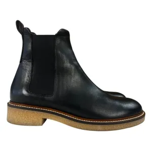 Everlane Chelsea Black Leather Boots Womens Size 9
