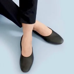 Everlane Day Glove Italian Leather Flats Black Ballet