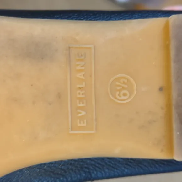 Everlane Day Glove Italian Leather Flats Black Ballet