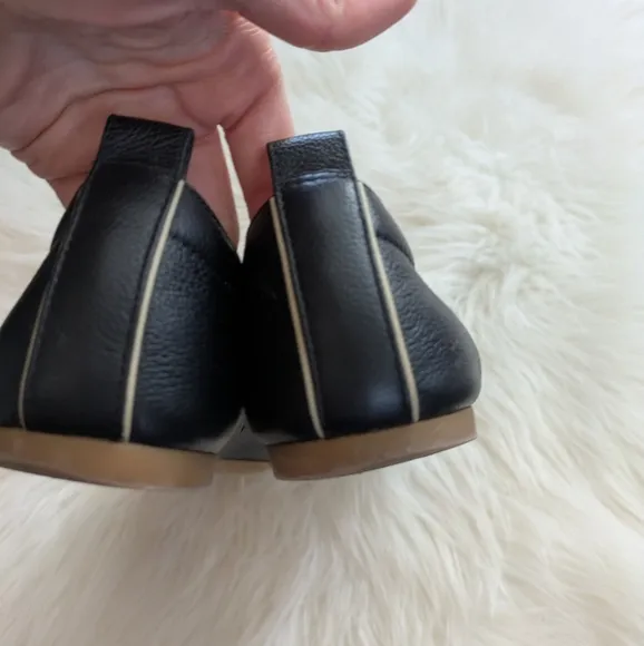 Everlane Day Glove Italian Leather Flats Black Ballet
