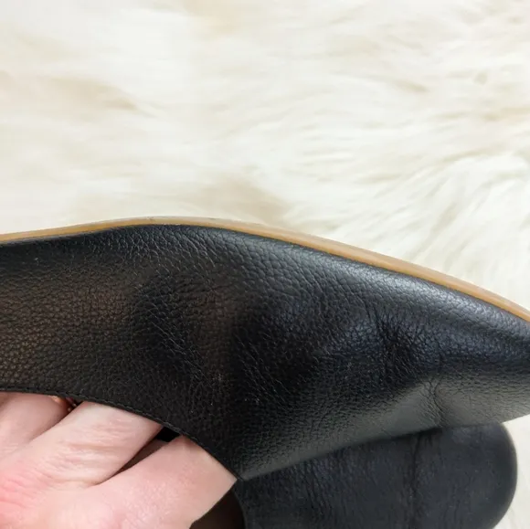 Everlane Day Glove Italian Leather Flats Black Ballet
