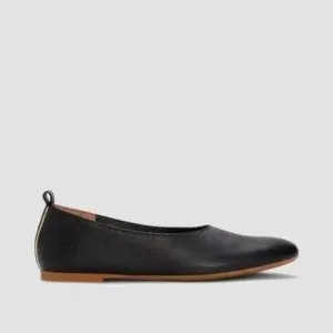 Everlane Flats Shoe Womens Sz 7 Black Leather The Day Glove Flats Ballet Preppy
