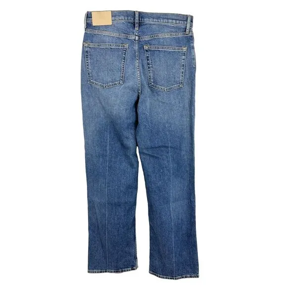 EVERLANE The Cheeky Straight Jean 29R Regular Vintage Mid Indigo Denim NEW A3