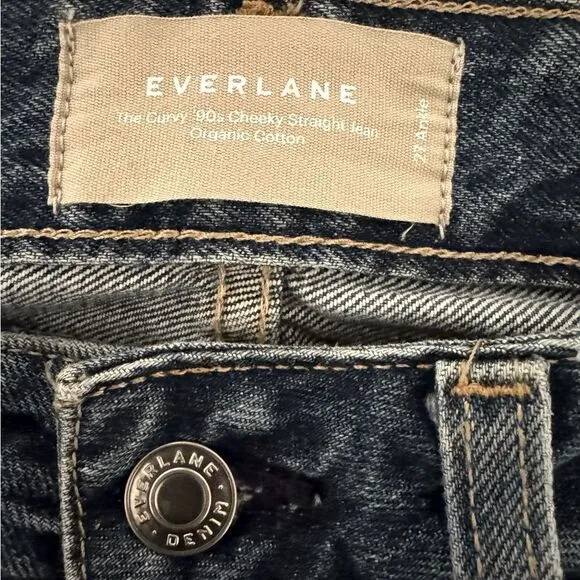 Everlane ‘The Curvy 90s’ Cheeky Straight Jean in Northridge Size 27