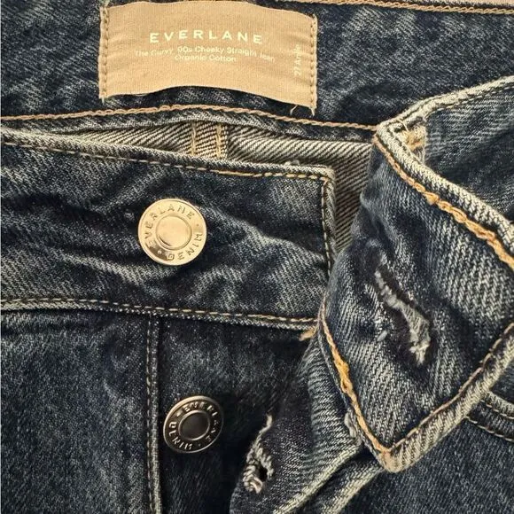 Everlane ‘The Curvy 90s’ Cheeky Straight Jean in Northridge Size 27