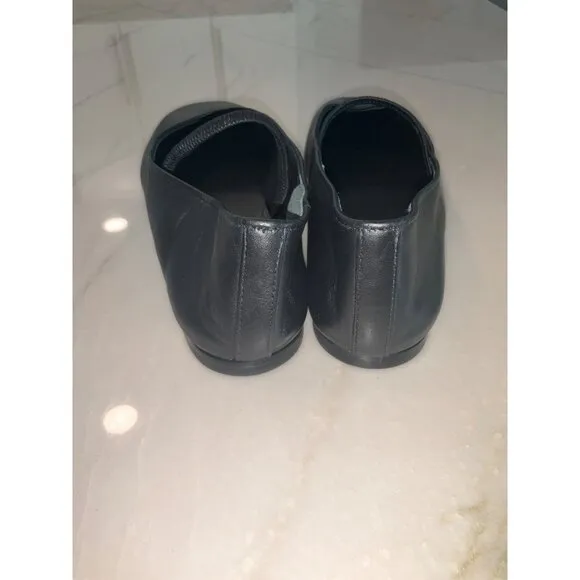 Everlane The Day Mary Jane in Black Leather New Womens Ballet Flats