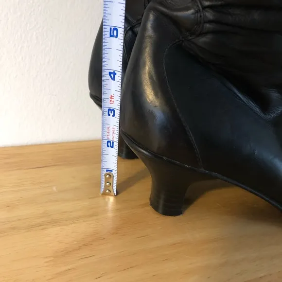 Everybody by B.Z. Moda | Black Leather Tall Boots 40.5