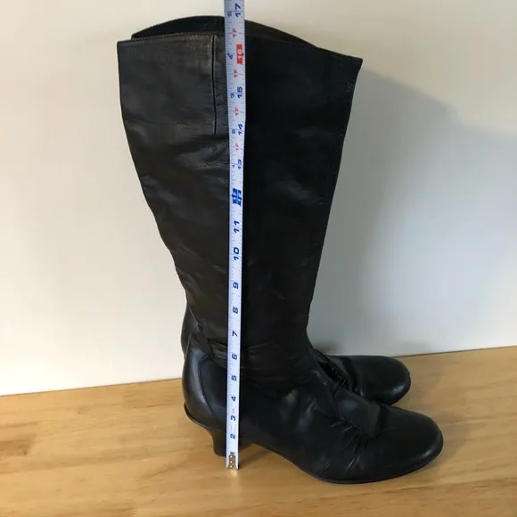 Everybody by B.Z. Moda | Black Leather Tall Boots 40.5