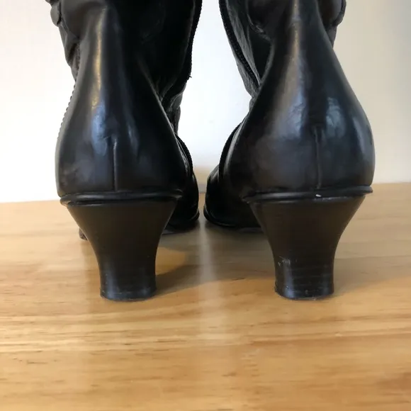 Everybody by B.Z. Moda | Black Leather Tall Boots 40.5