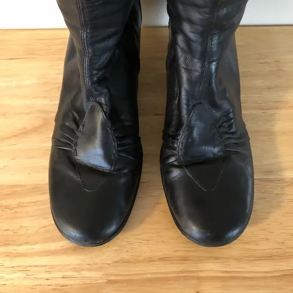 Everybody by B.Z. Moda | Black Leather Tall Boots 40.5