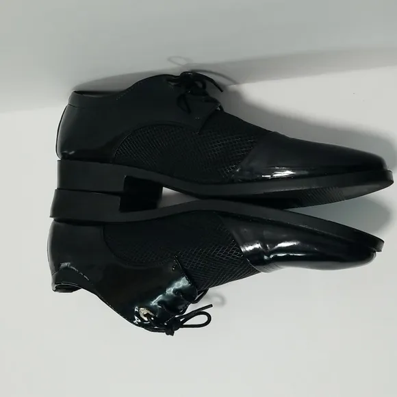 Fashion Men’s Oxford Sport Black Shoes Size 12