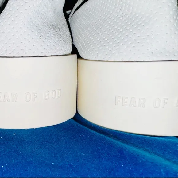 FEAR OF GOD Size 9 Grey Textured Suede Lace Up Sneakers