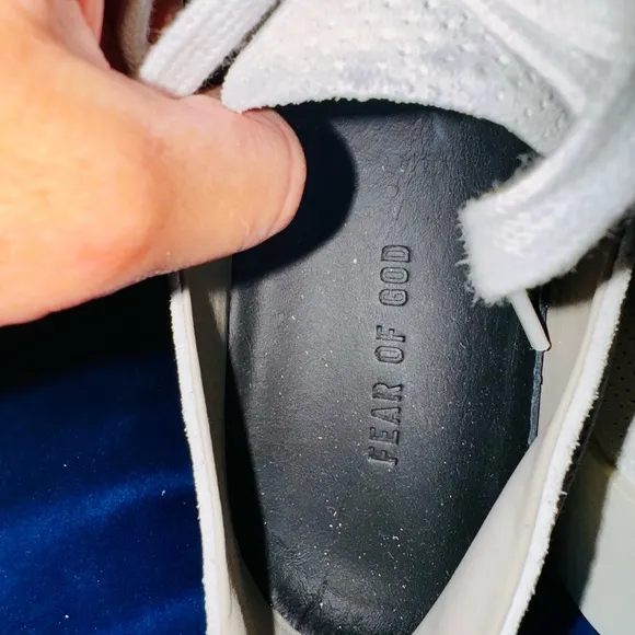 FEAR OF GOD Size 9 Grey Textured Suede Lace Up Sneakers