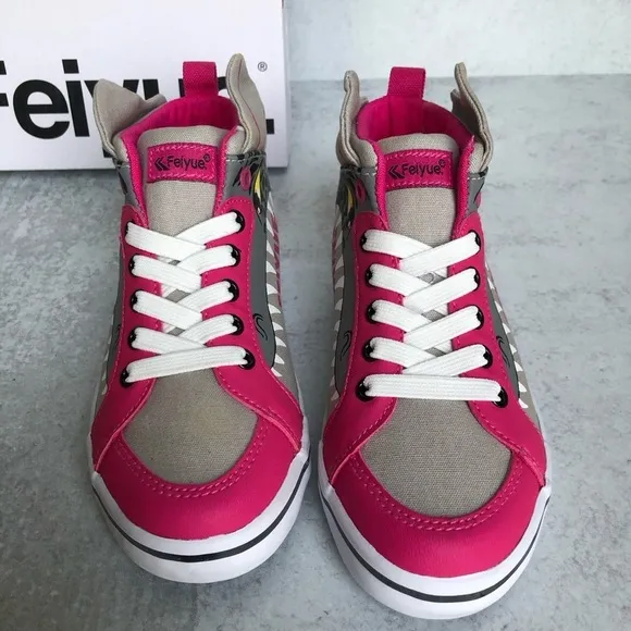 Feiyue Sneakers Delta Mid Animal Dragon Art  Detail Little Boys 13