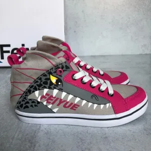 Feiyue Sneakers Delta Mid Animal Dragon Art  Detail Little Boys 13