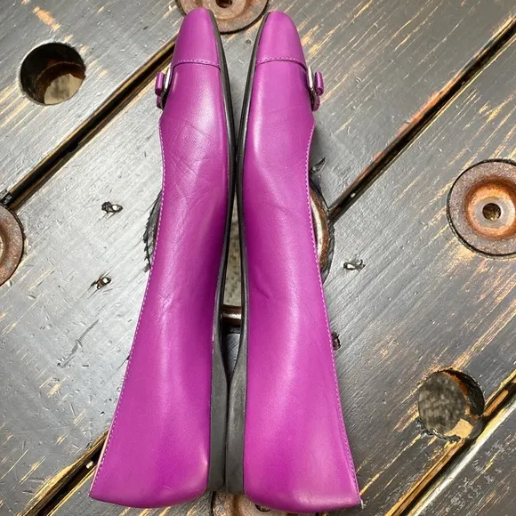 Ferragamo Purple Flats