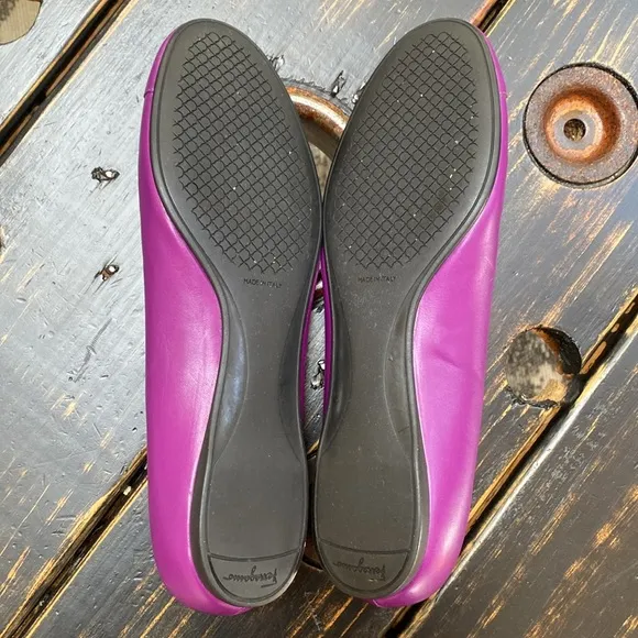 Ferragamo Purple Flats