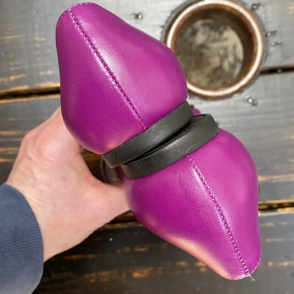 Ferragamo Purple Flats