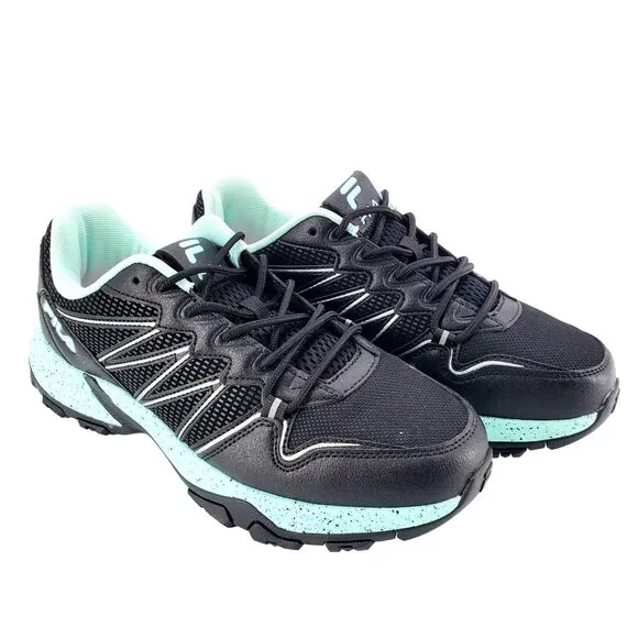FILA Sneakers Womens 10 Quadrix Activewear Colorful Athletic Trail Running shoes